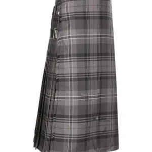 Poly Viscose Kilt Hamilton Grey