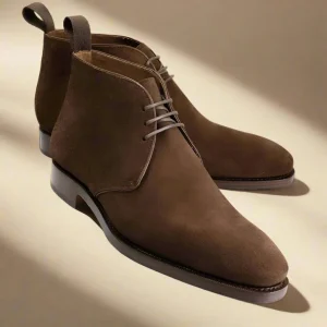 Eric Dark Brown Suede Chukka Boot
