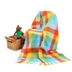 John Hanly Lambswool Baby Blanket