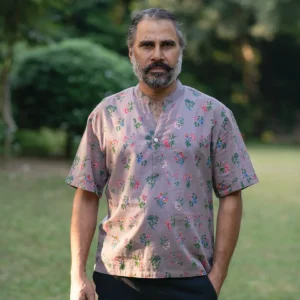 Anthony Men's Shirt : Toile Quail